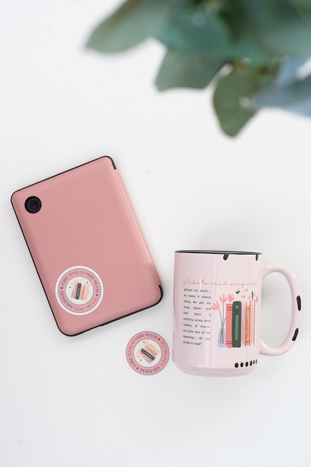 I Like to Read Very Much Mug