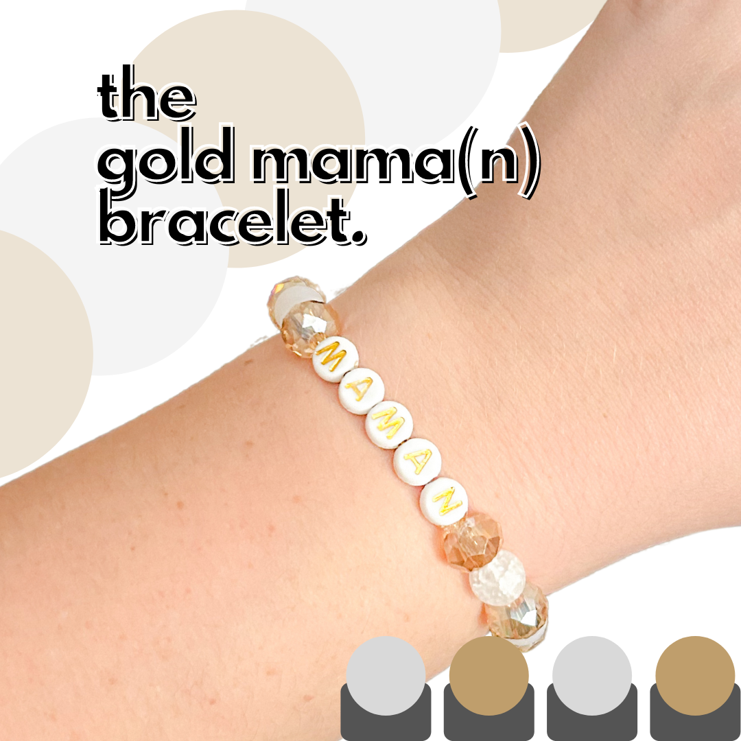 Mama 2025 bracelet gold