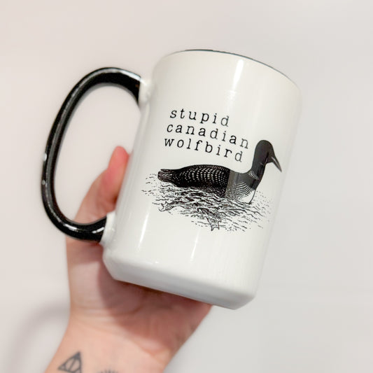 Wolf Bird Mug