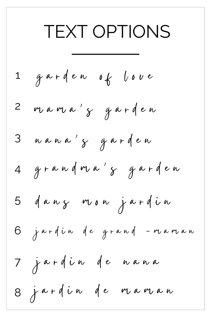 Custom Garden T-Shirt