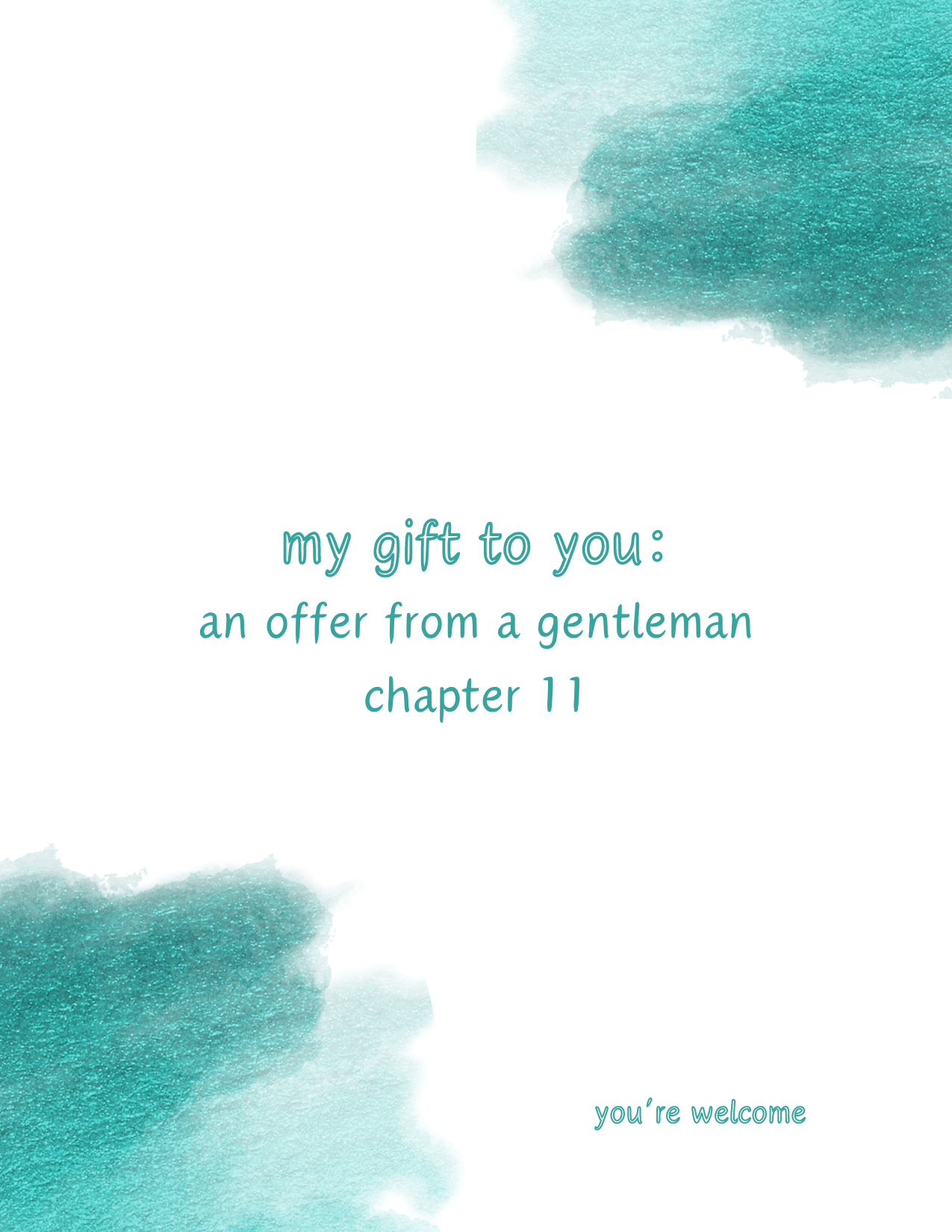 Offer from a Gentleman Card/Print