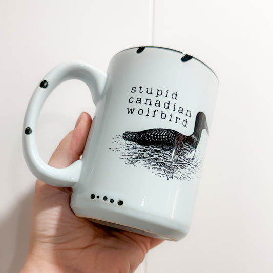 Wolf Bird Mug