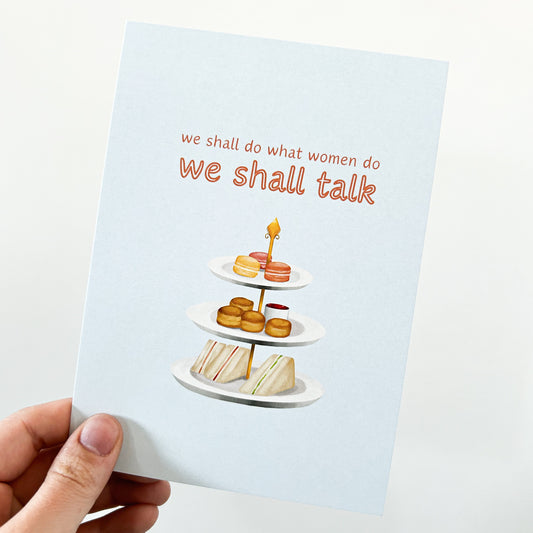We Shall Talk Card/Print