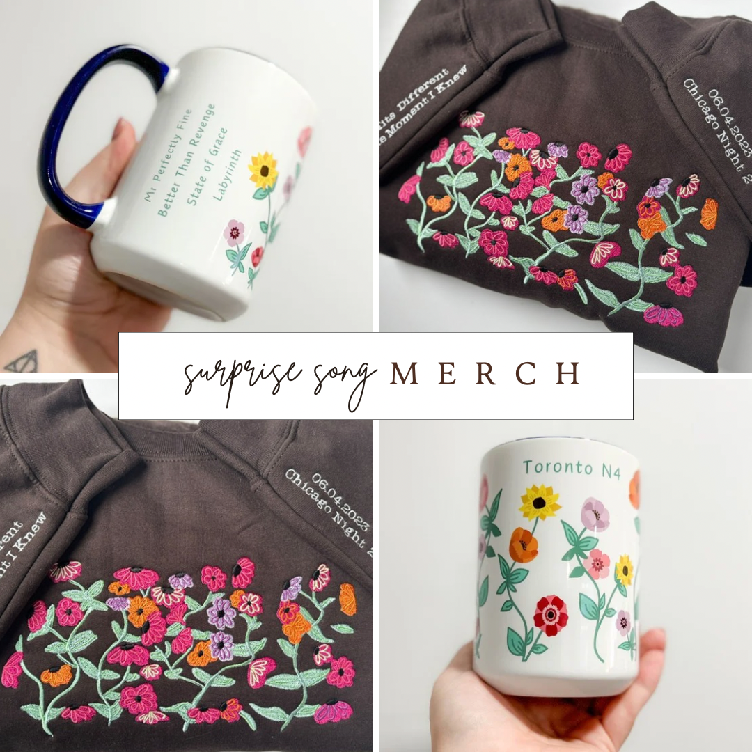 Surprise Song Merch