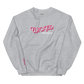 For Good Pink Sweatshirt Embroidered With Sleeve