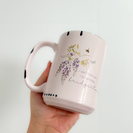 Watching Bridgerton Mug