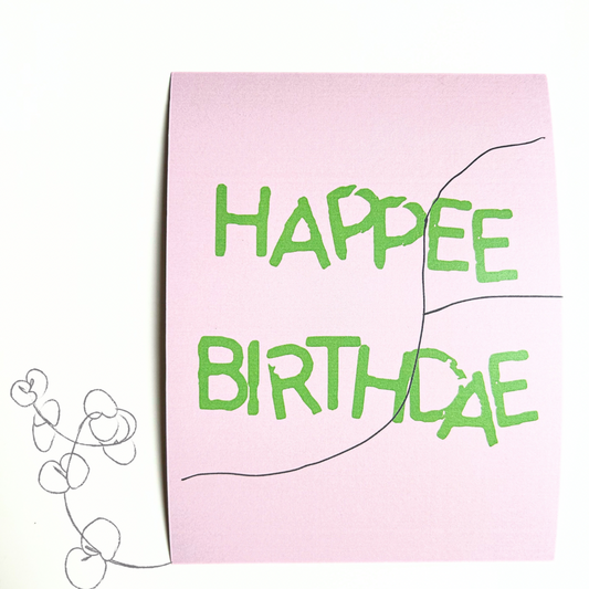 HP Birthday Card/Print