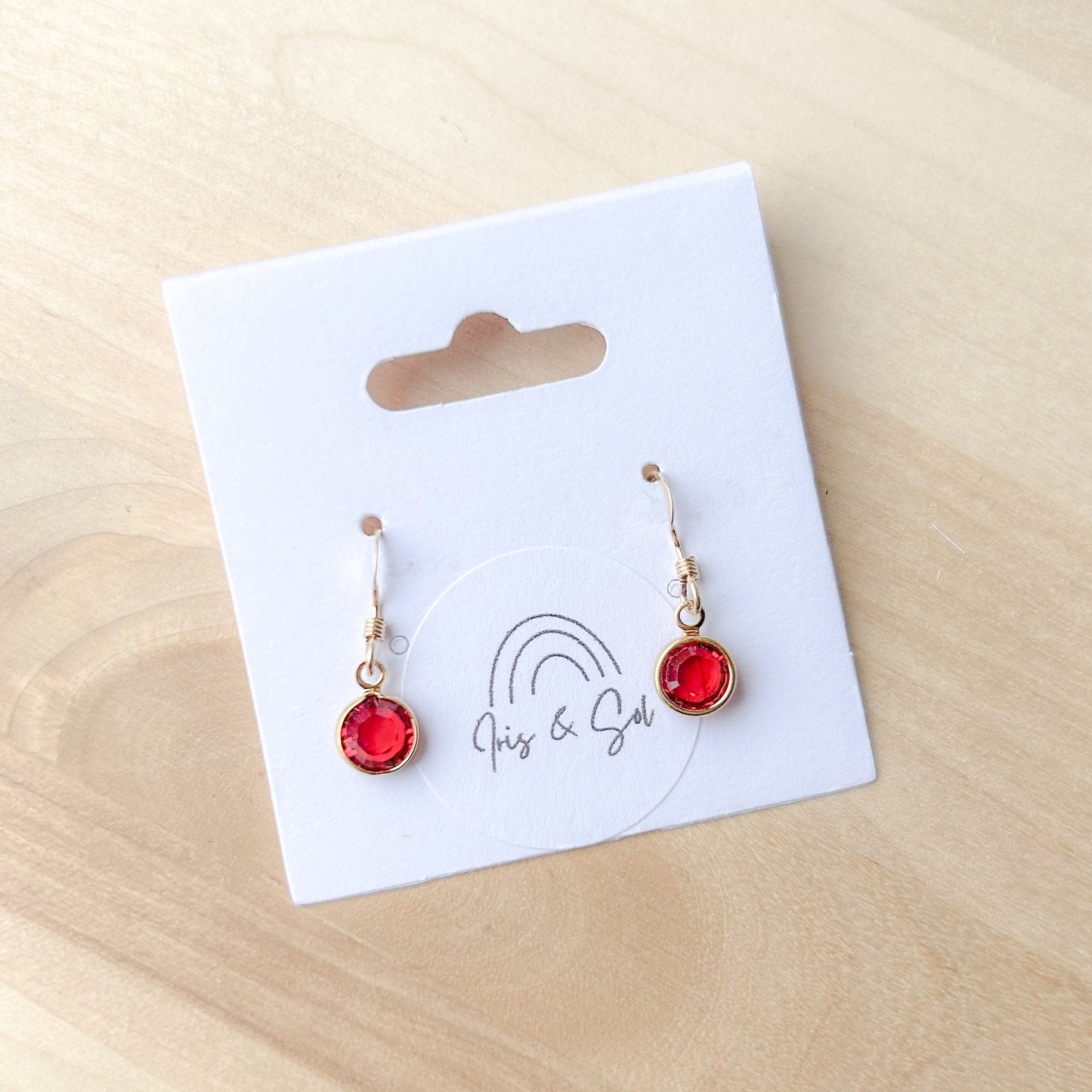 Des boucles d'oreilles