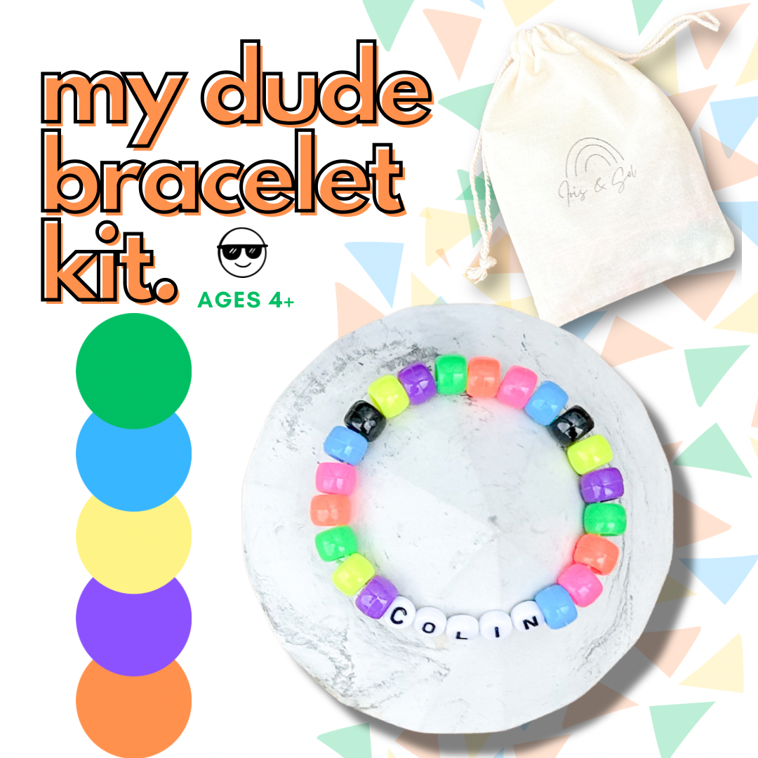 DIY Friendship Bracelet Kit: Beaded Bracelet