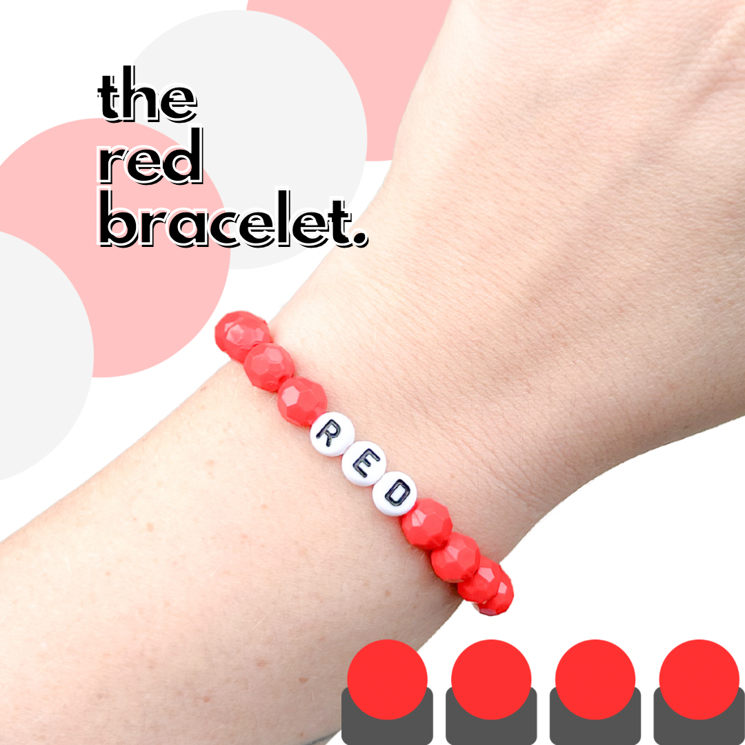 "Red” Bracelet