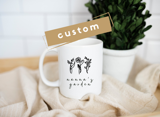 Custom Garden Mug
