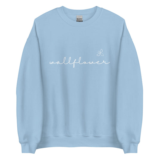 Pull giroflée bleu